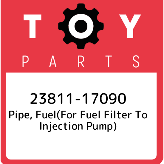 2381117090 PIPE, FUEL(FOR FUEL FILTER TO INJECTION PUMP)